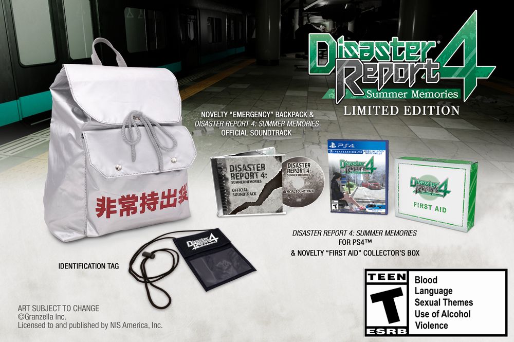 Disaster Report 4 limited edition Disaster Report 4 limited edition